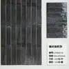 Azulejos artesanais longos, com aspecto envelhecido e gradiente roxo, 50x200, estilo retrô, brilhantes, porcelanato integral, adequados para paredes de fundo de cozinha, banheiro e balcão de bar