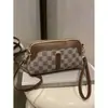Bolso de Cuadros para Mujer Otoño e Invierno Bolso de Mano Pequeño Fragante Bolso Cruzado Moda Femenina Casual Bolso Cuadrado Pequeño Bolso de Hombro