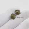 Liga de Bronze Antigo Contas Espaçadoras com Furo Grande DIY Acessórios de Joias Vintage Pulseira Colar Materiais para Miçangas Artesanais Atacado