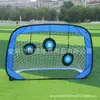 Portería de fútbol portátil para exteriores móvil red de fútbol plegable para interiores portería para niños entrenamiento simple portería para balón pequeño