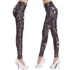Leggings de Moda Transfronteriza Meiluoshi para Mujer, Ajustados, Estampado de Piel de Serpiente Sintética, Estilo Europeo y Americano, Pantalones Largos Ajustados Sexy y Versátiles