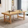 Escritorio de madera maciza escritorio para computadora sala de estar hogar escritorio de estudio mesa de estudio moderno simple mesa extra gruesa