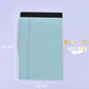 Bloc de Notas de Papel A4 Desgarrable al por Mayor en Stock, Cuaderno de Notas Portátil con Tapa Plegable y Rayado