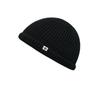 Sombreros para hombre de moda gorro de lana tejido con parche pequeño sombrero de otoño e invierno para mujer estilo ratero yuppie casero sombrero de marca de moda sombrero hip-hop gorro para cubrir la cabeza