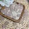 Cristal em pó natural oito lados para dinheiro com forma de acessórios diy design manual