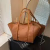 Bolsa feminina 2025 nova bolsa vintage dobrável de axila grande capacidade bolsa de ombro bolsa feminina atacado