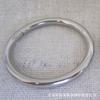 Suministro directo anillo de hierro de círculo abierto 5 cm anillo 2.5 cm anillo de hierro metálico semicircular