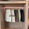 Pantalones de Lino Tencel con Sensación Refrescante, Estampado de Capullos Florales, Seis Bolsillos con Cintura Elástica, Corte Holgado, Pantalones Casuales de Largo Medio Adelgazantes para Mujer, Verano B0527L