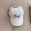 Sombrero de Verano para Niños, Gorra de Béisbol Fina de Secado Rápido con Visera, Parte Superior Semi Hueca, Protector Solar para Cola de Caballo, Gorra de Béisbol para Bebé