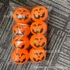 Calabaza Decorativa de Halloween Tarro Mini Trompeta 7cm Cubo de Calabaza Caja de Dulces de Halloween Forma de Calabaza