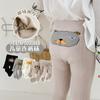 Otoño e invierno bebé niña pantimedias de animal de trasero grande leggings trenzados para bebé algodón tejido para niños