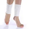 Calcetines Cortos con Estampado de Cáñamo Europeos y Americanos de Fábrica Cubrebotas Cálidos de Lana Tejida Otoño e Invierno Cubre Tobillos y Piernas de Exportación