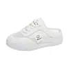 Nuevas Zapatillas Blancas de Verano 2026 Estilo Coreano Ins Estudiante Femenina Suela Gruesa Que Aumenta la Altura Malla Transpirable Casual Estilo Callejero Cy603