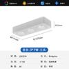 Foco de superficie ultradelgado cuadrado lámpara de caja led sala de estar dormitorio downlight antideslumbrante cabezal único cuatro cabezales doble cabezal lámpara cubo