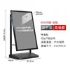 Suporte de Cartaz à Prova de Vento para Exterior, Placa de Sinalização Preenchível com Água, Quadro de Publicidade, Suporte de Exibição Preenchível com Água, Suporte de Exibição Promocional Vertical de Chão