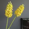Flores Artificiais de Jacinto e Narciso Mais Vendidas Transfronteiriças para Casamento e Decoração de Casa, Flores Artificiais Atacado para Fotografia de Cenário de Salão de Casamento