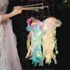 Celebridad de Internet Explosivo Terminado Portátil Fantasía Colorida Linterna de Medusa Puesto del Mercado Nocturno Fantasía Infantil Juguetes Luminosos Coloridos