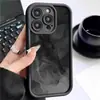 O Design Foggy Black New Groove é Adequado para Capas de Celular Iphone14/15/16/17Promax