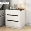 Armário de armazenamento multifuncional de luxo moderno e leve, armário de armazenamento de cabeceira simples e econômico, mesa de cabeceira minimalista para quarto
