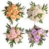 Venda Quente Transfronteiriça Castiçal de Rosa Decoração de Mesa Casamento Decoração de Feriado Ano Novo Decoração de Casa