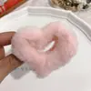 Clip para el Cabello de Felpa de Imitación de Piel de Conejo Clip para el Cabello Coreano de Otoño e Invierno Clip Grande de Tiburón Estilo Suave Accesorios para el Cabello Venta al por Mayor