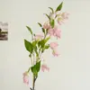 Flor de Muguete Simulada de Gama Alta Decoración del Hogar Flor Colgante Viento de Jardín Monet Carrillón de Viento Flor Colgante Venta al por Mayor Transfronteriza