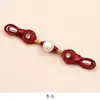 Nuevo Botón de Qipao Estilo Chino con Hebilla Hecha a Mano en Forma de Disco de Perla, Botón Decorativo Tradicional para Hanfu y Traje Tang