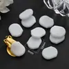Suministrado directamente por el fabricante, almohadillas anti-dolor de apertura lateral, disponibles en varios tamaños, almohadillas para los oídos redondas, almohadillas protectoras TPE de clip invisible para el oído, componentes accesorios