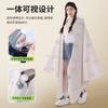 Impermeable para Adultos, Impermeable Integrado de Cuerpo Completo para Motociclistas, Impermeable, Cortavientos, Engrosado, Poncho Oversize para Vehículos Eléctricos, Venta al por Mayor