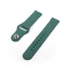 Correa de silicona monocromática para Samsung S3 S4 Huawei GT watch AMAZFIT Moto pulsera deportiva de color sólido