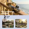 Luz Solar de Jardín Nueva Transfronteriza con Luz de Pared por Inducción Luz de Clip Impermeable para Exteriores Luz de Campamento con Inducción del Cuerpo Humano