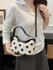 Moda Transfronteriza Versátil Casual Tendencia 2026 Nuevo Primavera/Verano Súper Popular Bolso Diseño de Nicho Hombro Único Cruzado Bolso Dumpling