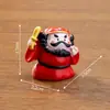 Paisaje en miniatura, linda figura de dibujos animados de Zhong Kui, adorables accesorios de decoración DIY, adorno para tablero de coche en miniatura