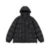 Marca de moda americana North Boundary para hombre 2025 Invierno Nuevo Chaqueta Abrigo de plumón con capucha Estampado a cuadros Holgada Talla Grande