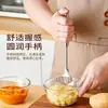 Amassador de Batatas de Aço Inoxidável 304 Colher de Mistura com Cabo Longo Amassador Doméstico de Cozinha Manual Multi-Funcional
