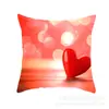 Explosiones Transfronterizas Día de San Valentín Funda de Almohada Estampada para Instagram Funda de Cojín para Bodas Productos para el Hogar Funda de Almohada para Sofá