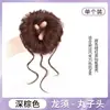 Novo Estilo Anel de Cabelo Trança Peça Única Trança Novo Estilo Chinês Trança Longa Trança Dupla Trança de Boxe Rabo de Cavalo Alto Acessórios de Cabelo Falso