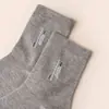 Calcetines de media pantorrilla para hombre, absorbentes de sudor, resistentes al olor, transpirables, calcetines de algodón extralargos, adecuados para verano, otoño y primavera, engrosados para mayor calidez, calcetines largos para hombre
