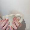 Manicure Tulipa Degradê Unhas Usáveis Transparente Celebridade da Internet Acessível Luxo Ins Unhas Feitas à Mão Unhas Prontas para Gestantes
