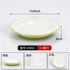 Louças para restaurante de fast-food, conjunto de tigelas pequenas para pratos, pratos de servir para cafeteria, tigelas de arroz cozido para autoatendimento em estilo chinês de melamina comercial