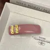 Pinza de pato con forma de corazón dulce de verano estilo coreano, pinza BB hueca suave y simple, pinza para flequillo, pinza lateral, accesorio para el cabello para mujer