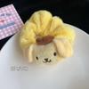 Anel de Cabelo de Pelúcia Grande Intestino Estilo Coreano Ins Corda de Cabelo Cor Sólida Doce Beleza Estilo Anel de Cabelo Acessórios de Cabelo Estilo Mori para Meninas