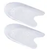 Almofada de calcanhar com padrão de água, almofada de calcanhar macia anti-atrito absorvente de choque, almofada de sapato de GEL macia autoadesiva antiderrapante ajustável de meia-medida