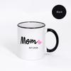 Amazon caneca de sublimação quente DIY punho copo revestido copo de cerâmica de transferência térmica impresso LOGO bonito