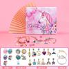 Calendario de Cuenta Regresiva de Unicornio de Dibujos Animados de 24 Rejillas Pulsera DIY Caja Sorpresa Joyería de Pulsera de Abalorios Hecha a Mano en Amazon
