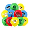 Globo de Látex de Juego Pixelado de 12 Pulgadas Minecraft Fondo para Fiesta Infantil Decoración de Lugar Globo Globo