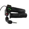 Manopla de viragem para carro elétrico de três velocidades Lock de sarja de quatro luzes + acessórios para carro elétrico, manopla de controle de velocidade, manopla do acelerador