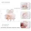 Elegante Elegante Sereia Aji Ácido Acético Pegador Grampo Francês Preguiçoso Retrô Garra de Cabelo Traseira Acessório de Cabeça