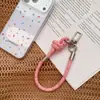 Hd216A06 Cordón Tejido Simple Estilo Dopamina Correa para Teléfono Llavero Colgante Accesorio para Bolso con Almohadilla para Teléfono