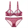 Estación Independiente Varsbaby Amazon AliExpress Ropa Interior Sexy Europea y Americana Malla Transparente Ultra Fina Juego de Sujetador